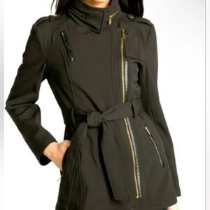 Michael Kors Asymmetrical Trench Coat